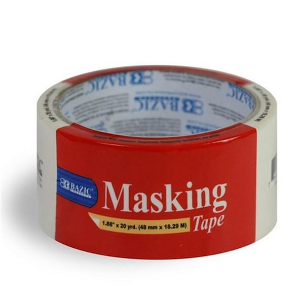 Bazic Products Bazic 1.88 X 720 20 Yards General Purpose Masking Tape, 36Pk - 955