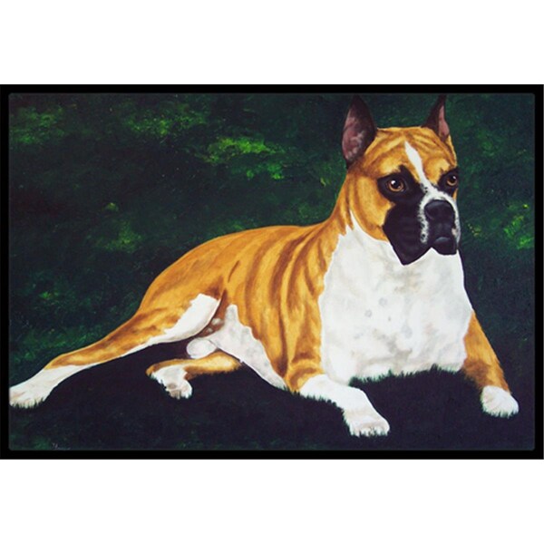 Carolines Treasures Dempsey Boxer Indoor or Outdoor Mat- 24 x 36 - AMB1064JMAT
