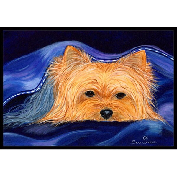 Carolines Treasures 18 x 27 in. Yorkie Indoor Outdoor Doormat - SS8136MAT