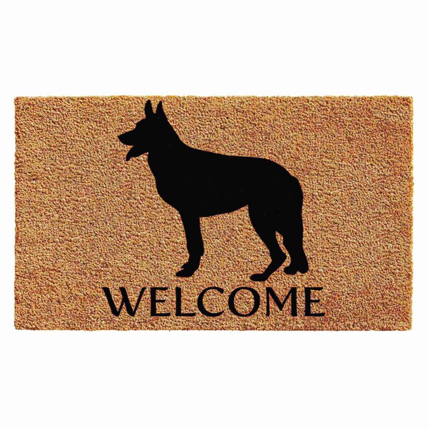 Calloway Mills Entrance Mat, Coir, Natural, Black - 102982436