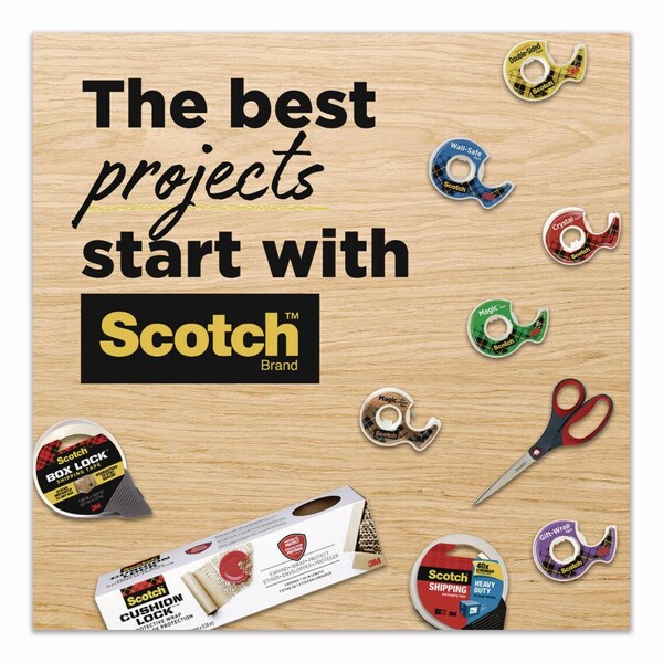 Scotch Expressions Masking Tape, 3in Core, 0.94in x 20 yds, Tangerine - 3437-ORG