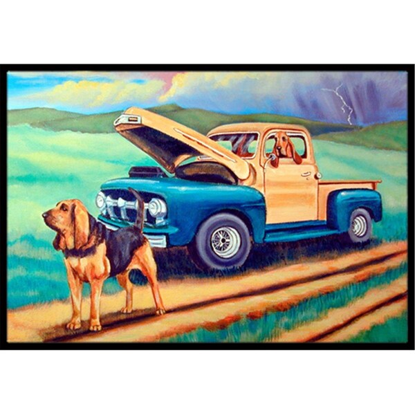 Micasa 24 x 36 in. Bloodhound Indoor Or Outdoor Doormat - MI54564
