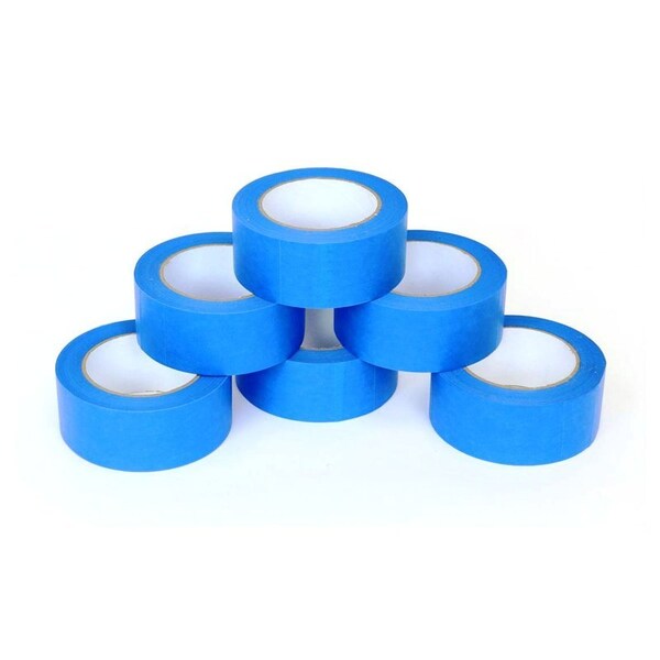 Deejay Led Wide Blue multi-surface Fabrication & Painters Tape. Ideal to mask various types of paints from ove - TBHPAPERTAPE