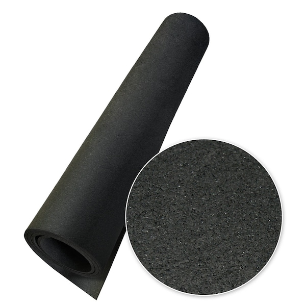 Rubber-Cal "Recycled Flooring" 3/8 in. x 4 ft. x 10 ft. - Black Rubber Mats - 03_102_WAB_4