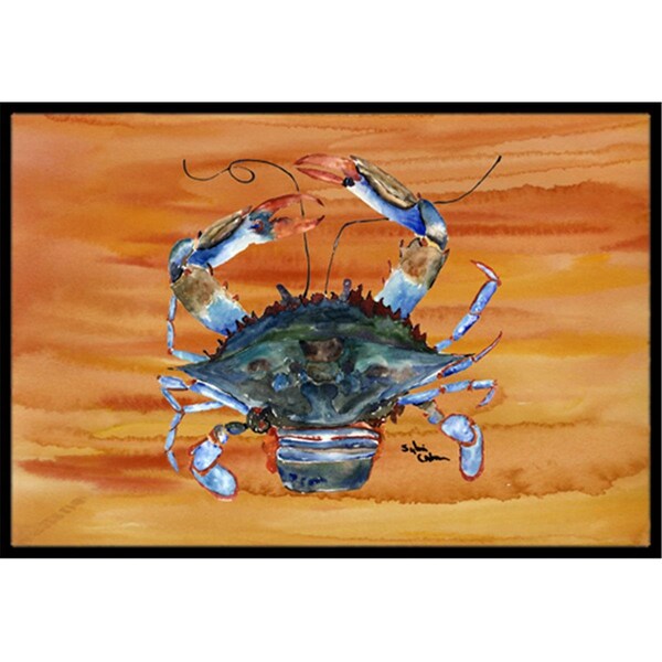 Carolines Treasures 36 x 24 in. Crab Indoor Or Outdoor Doormat - 8144-JMAT