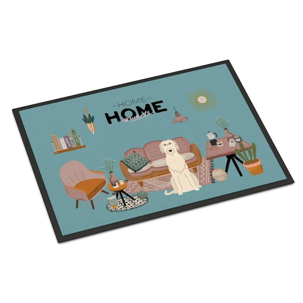 Carolines Treasures 24 x 36 in. Irish Wolfhound Sweet Home Indoor or Outdoor Mat - CK7910JMAT