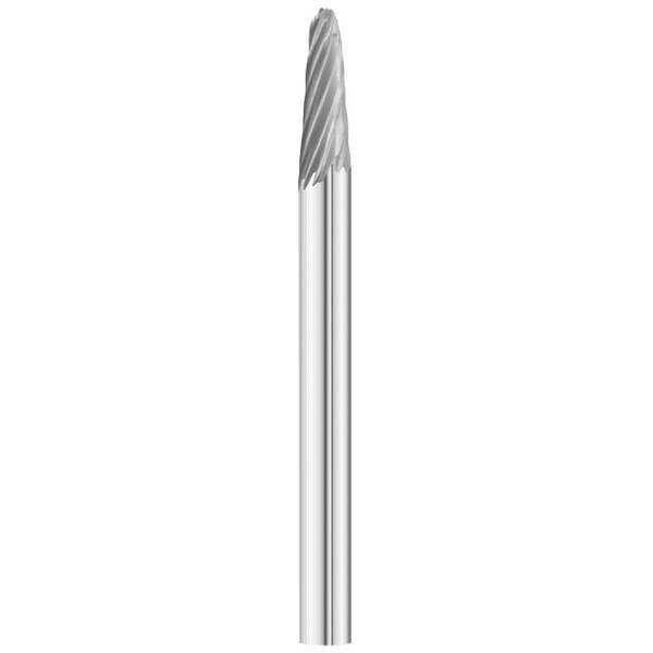 Fullerton Tool Carbide Burr Rotary Files Burrs, RH Spiral, 1/8 - 59134