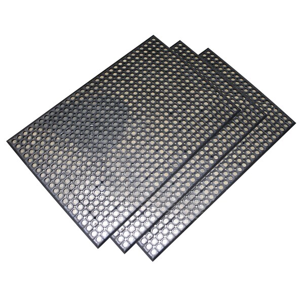 Buffalo Tools Industrial Rubber Floor Mat, 2 x 3 Ft., PK3 - RMAT233
