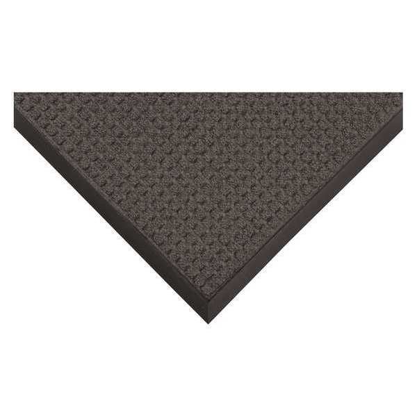Condor Entrance Mat, Polypropylene, 3/8 in Thick, Charcoal, 3 ft W x 5 ft L - 36VJ98
