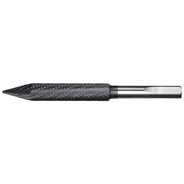 Mastercut Tool 5/16x1-1/2x5/16x3 Tri-Shank Tire Bur, PowerA - STB-015T-1