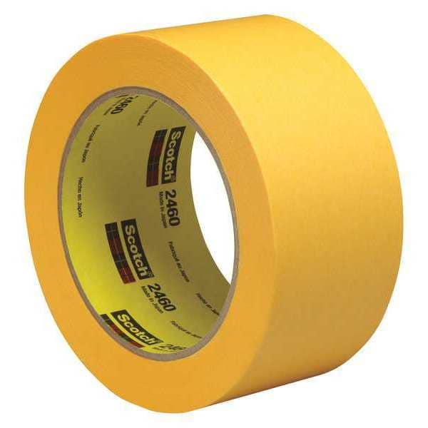 Scotch Flatback Tape, 2x60 yd., Gold, PK24, 2" W x 60 yds. L, Gold, 24 PK - T9472460