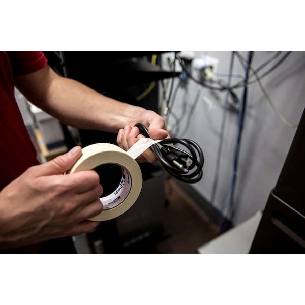 Shurtape Masking Tape, 48 mm W x 55 m L, 4.6 mil Thick - 104468