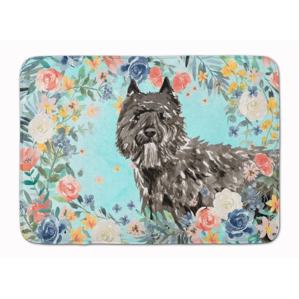 Carolines Treasures Bouvier Des Flandres Machine Washable Memory Foam Mat - CK3432RUG