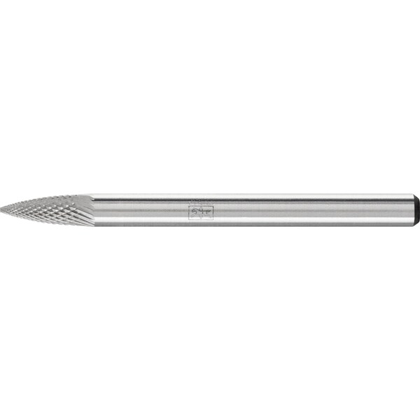 Pferd Carbide Bur - Tree Shape Pointed, MICRO Cut - 1/8" x 1/4" x 1/8" Shank - SG-41 - 27546