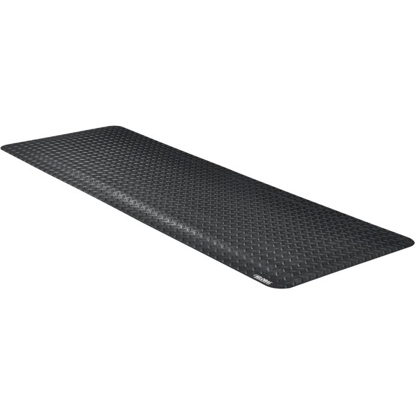 Global Industrial Antifatigue Mat, 6 in L x 2 in W, 15/16 Thickness, Black - 800351BK