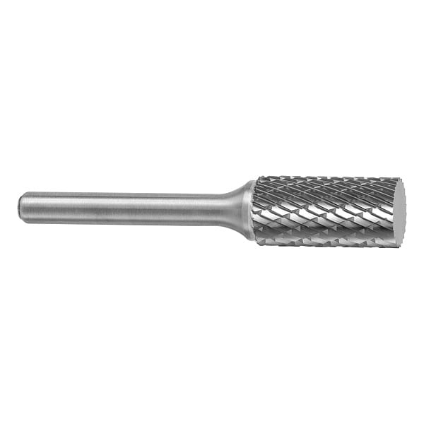 Sgspro Carbide Bur, Cylinder, 3/8in., Double Cut - 10078