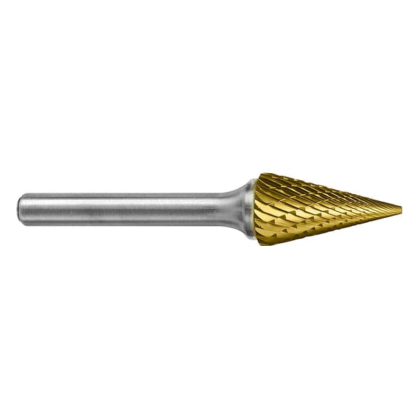 Sgspro Carbide Bur, Cone, 1/8in., 7 deg. Angle - 15740