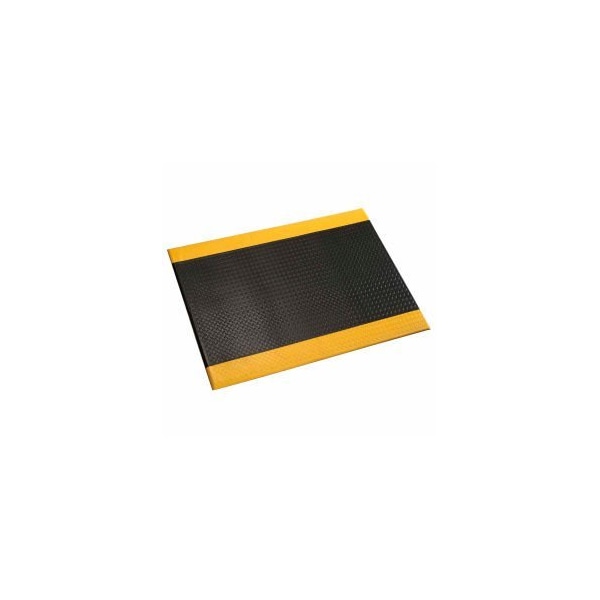 Apache Mills Entrance Mat, 1/2 in thick, Black/Yellow - 2057009033X4