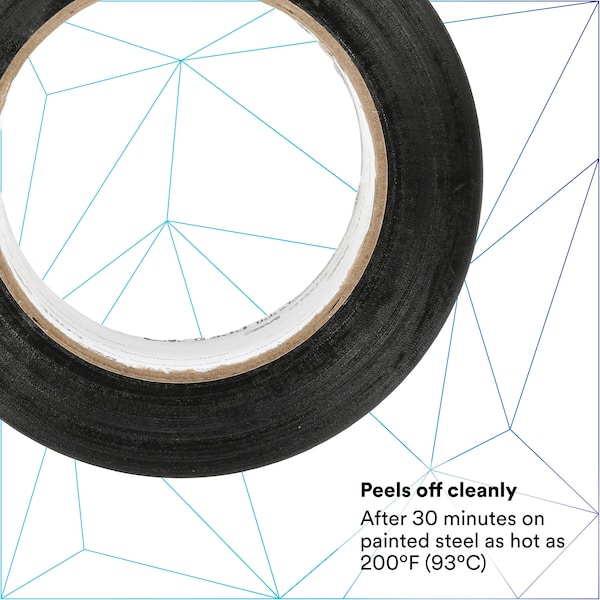 3M Duct Tape, 2 x 50 yd, 6.5 mil, Black, Vinyl - 3903
