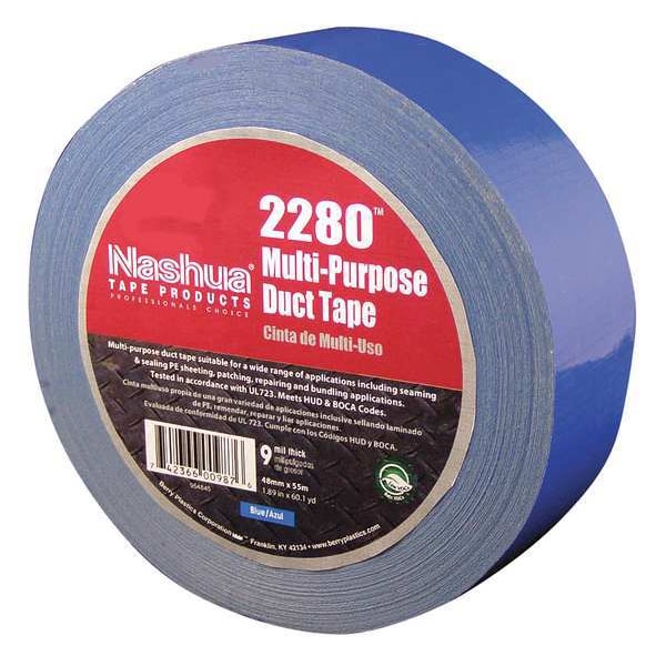 Nashua Duct Tape, 48mm x 55m, 9 mil, Blue - 2280