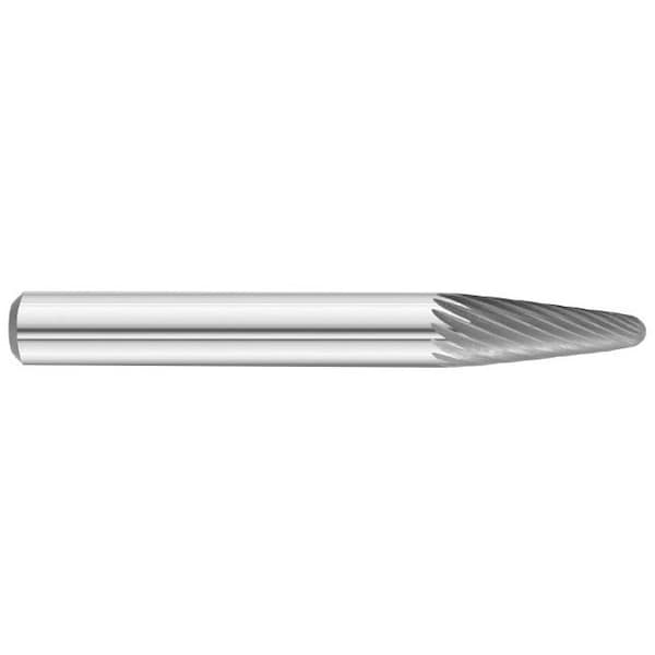 Fullerton Tool Carbide Burr Rotary Files Burrs, RH Spiral,  - 59643