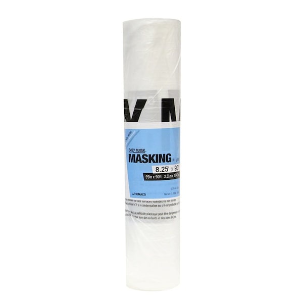 Trimaco Easy Mask Masking Film 0.4 mil X 99 in. W X 90 ft. L Plastic/Vinyl Clear 1 pk - 69990