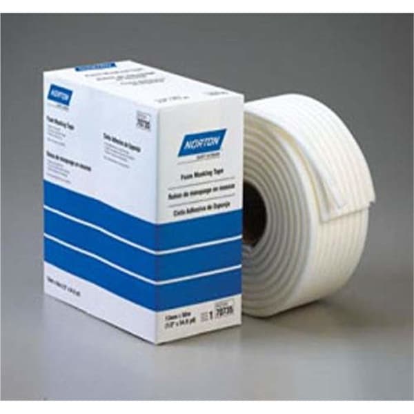 Norton Abrasives Foam Masking Tape 13MM (1/2IN x 54.5 YDS) - 70735