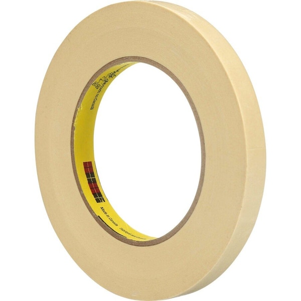 Scotch General Purpose Masking Tape 234 Tan Plastic Core, 12 mm x 55 m 5.9 mil, 24 per case Bulk - 234