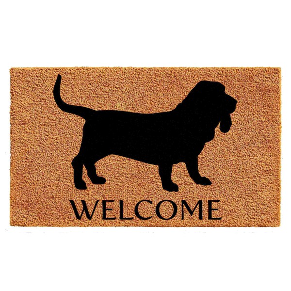 Calloway Mills Entrance Mat, Coir, Natural, Black - 105731729