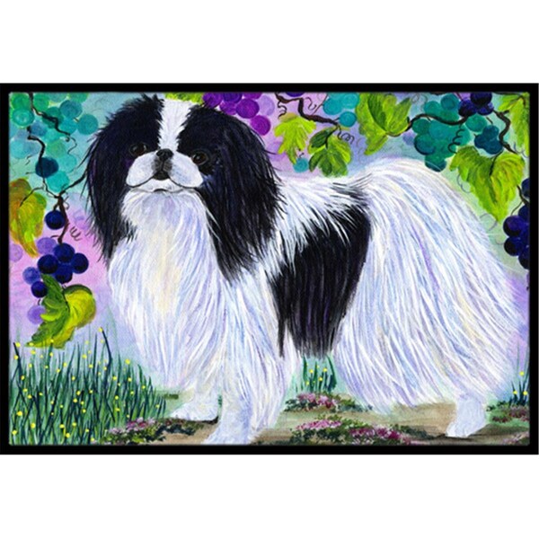 Carolines Treasures Japanese Chin Doormat - 24 x 36 in. - SS8270JMAT