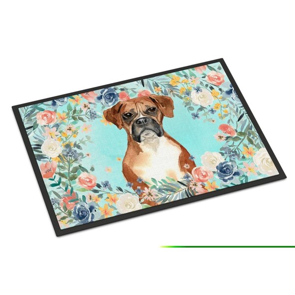 Carolines Treasures 18 x 27 in. Boxer Indoor or Outdoor Mat - CK3431MAT