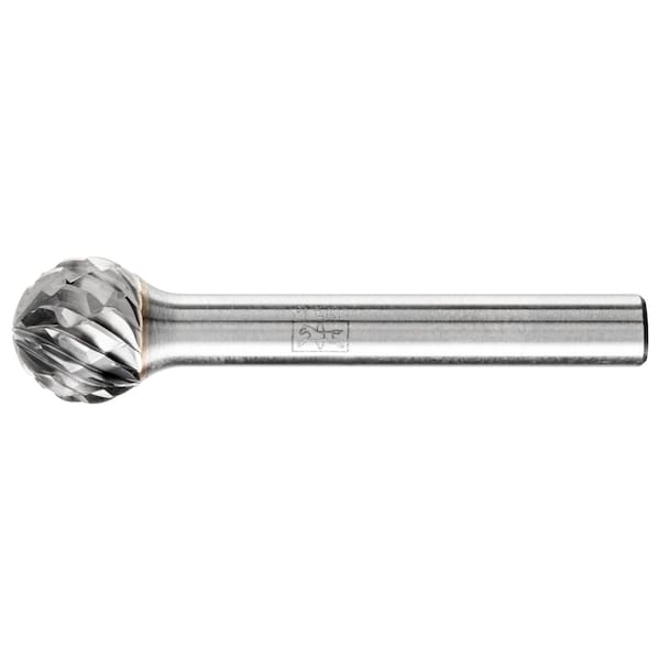 Pferd Carbide Bur - Ball, OMNI cut - 1/2" x 7/16" x 1/4" Shank - SD-5 - 28028
