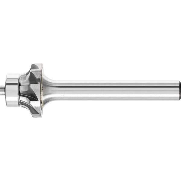 Pferd 25150 Bearing Carbide Bur - EDGE Cut 1/8in Radius 5/8in x 1/8in, 1/4in Shank - 25150-PFERD