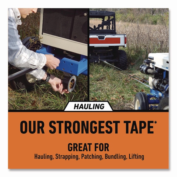 Gorilla Glue Ultimate Tape, 3in Core, 1.88in x 20 yd, Black - 113499