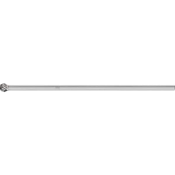 Pferd Carbide Bur - Ball, STEEL cut - 3/8" x 5/16" x 1/4" Shank - SD-3 L6 - 25650