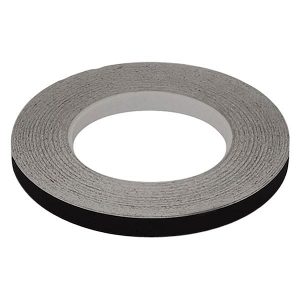 Bookazine 0.5 in. x 150 ft. Matte Black Out Tape - TI3640189