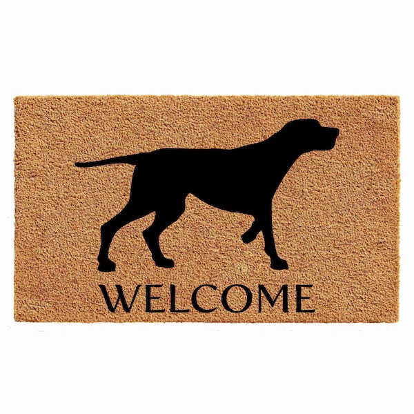 Calloway Mills Entrance Mat, Coir, Natural, Black - 105541729
