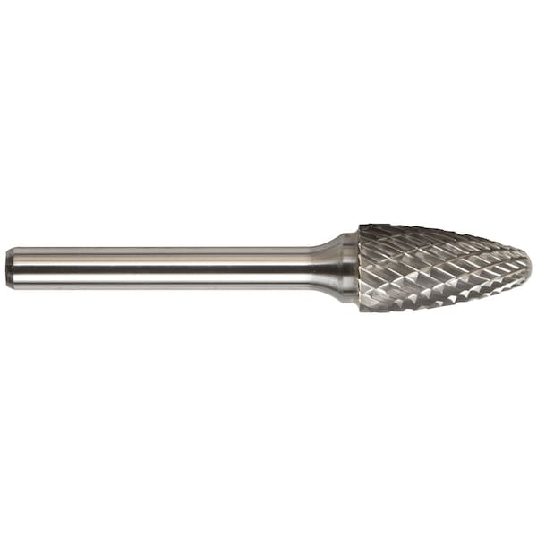 Drillco SF-42L2, SOLID CARB BUR SGL CUT - MAGNUM - 7F42L2SC