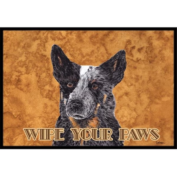 Carolines Treasures Carolines Treasures SC9141JMAT 24 x 36 in. Australian Cattle Dog Indoor Or Outdoor Doormat - SC9141JMAT