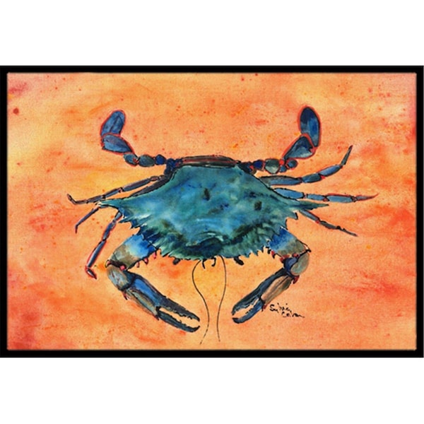 Carolines Treasures 36 x 24 in. Crab Indoor Or Outdoor Doormat - 8097-JMAT