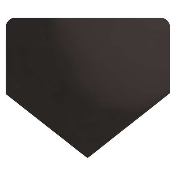 Wearwell Black Military Switchboard Mat, 1/8" Thick, PVC - 711.18X3X65BK