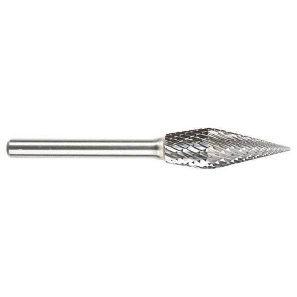 Sgspro Carbide Bur, Invert, 1/2in, O. L. 3-1/4in - 15867