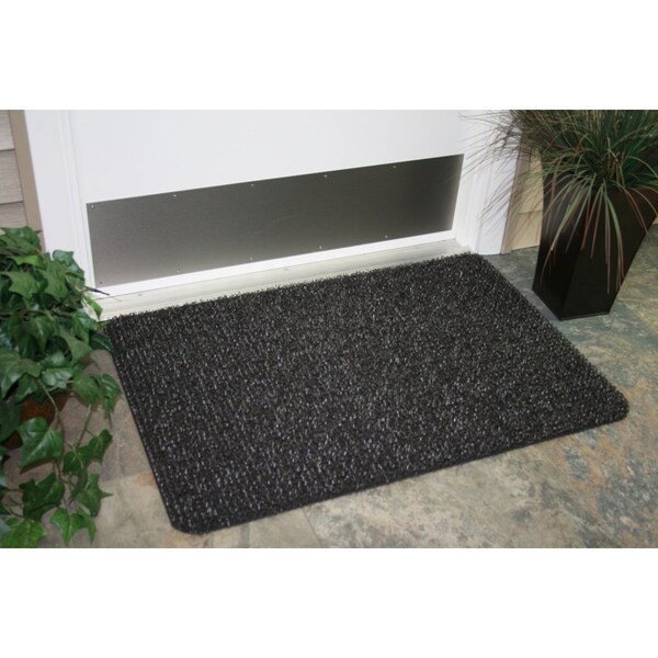 Clean Machine GrassWorx Clean Machine 18 in. W X 30 in. L Flint Flair Astroturf Door Mat - 10372029