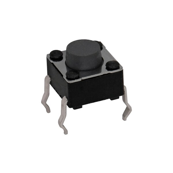 Interruptor de teclado C&K Components, 1 interruptor, SPST, momentáneo-táctil, 0.05A, 12Vdc, 1.27N, 5 agujeros de PCB, soldadura - PTS645TL50LFS.