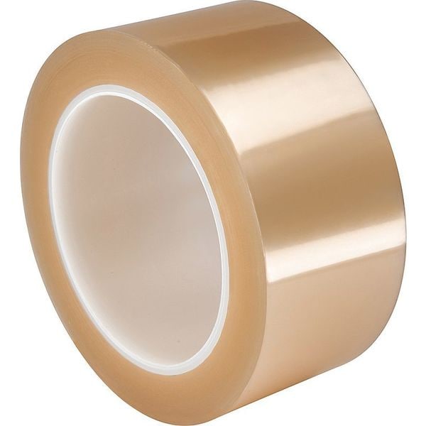 Tapecase Masking Tape, 1 in W x 72 yd L, Adhesive: 3 mils; Backing: 1 mils Thick, Clear, Silicone Adhesive - S9180