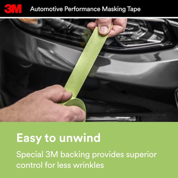 3M Automotive Performance Masking Tape, 48 mm x 32 m, 12PK - 03435ESF