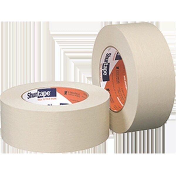 Shurtape 24 Mm. X 55 M. Colonial Automotive Masking Tape Beige, 36Pk - 164039