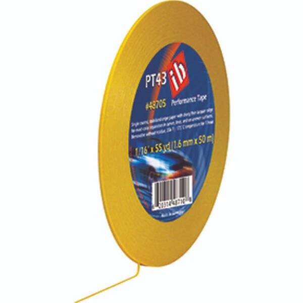Fbs Distribution 0.06 x 55 yards PT43 Performance Tape, Yellow - FBS-48705