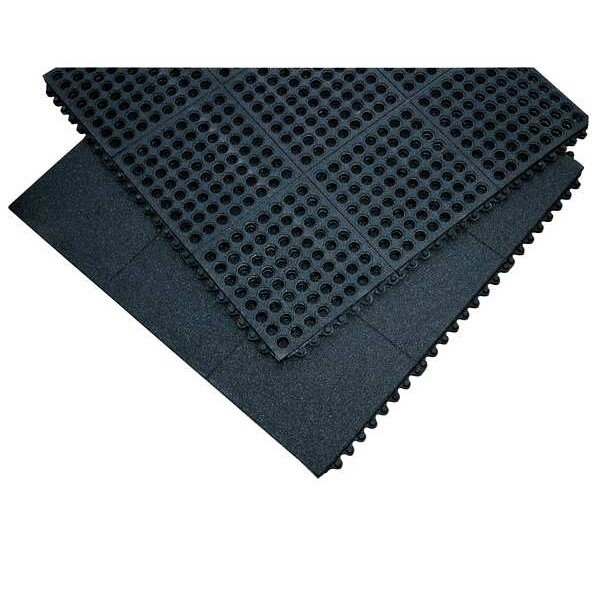 Wearwell Ramp Edge, Rubber, 3 in W x 3 ft 3 in L, 5/8 in Thick - 572