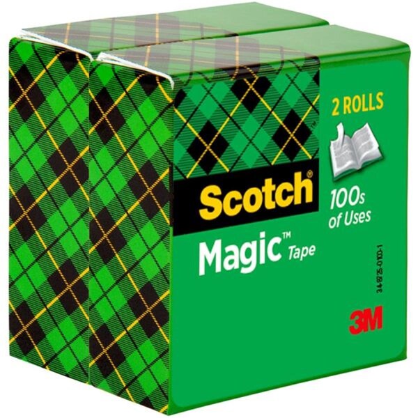 Defenseguard 0.75 x 2592 in. Invisible Magic Tape, Clear, 12PK - DE3748725
